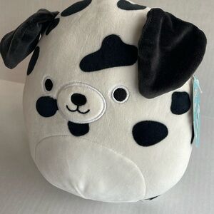 Squishmallows Dustin the Dalmatian. New with tag